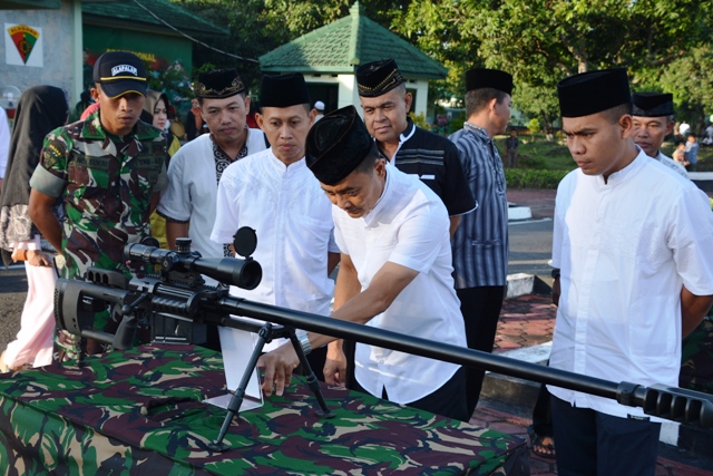 Danrem Salatiga Cek Alutsista Yonif 410/Alugoro